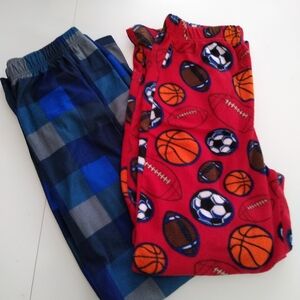 Lot Of 2 Boy's Pajama Pants, Sz XL 14/16